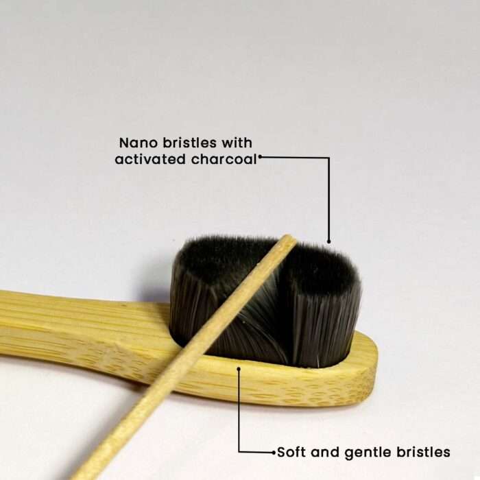Charcoal nano bristles toothbrush (2)